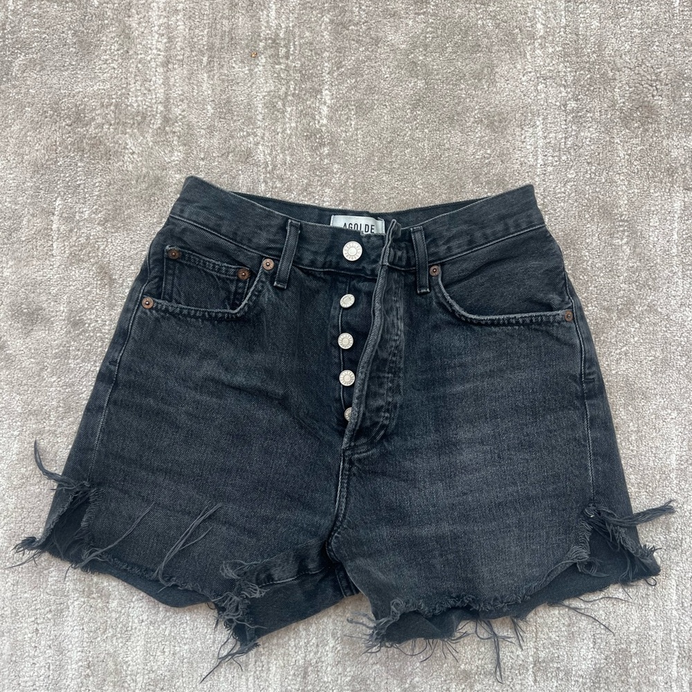 Agolde gray shorts